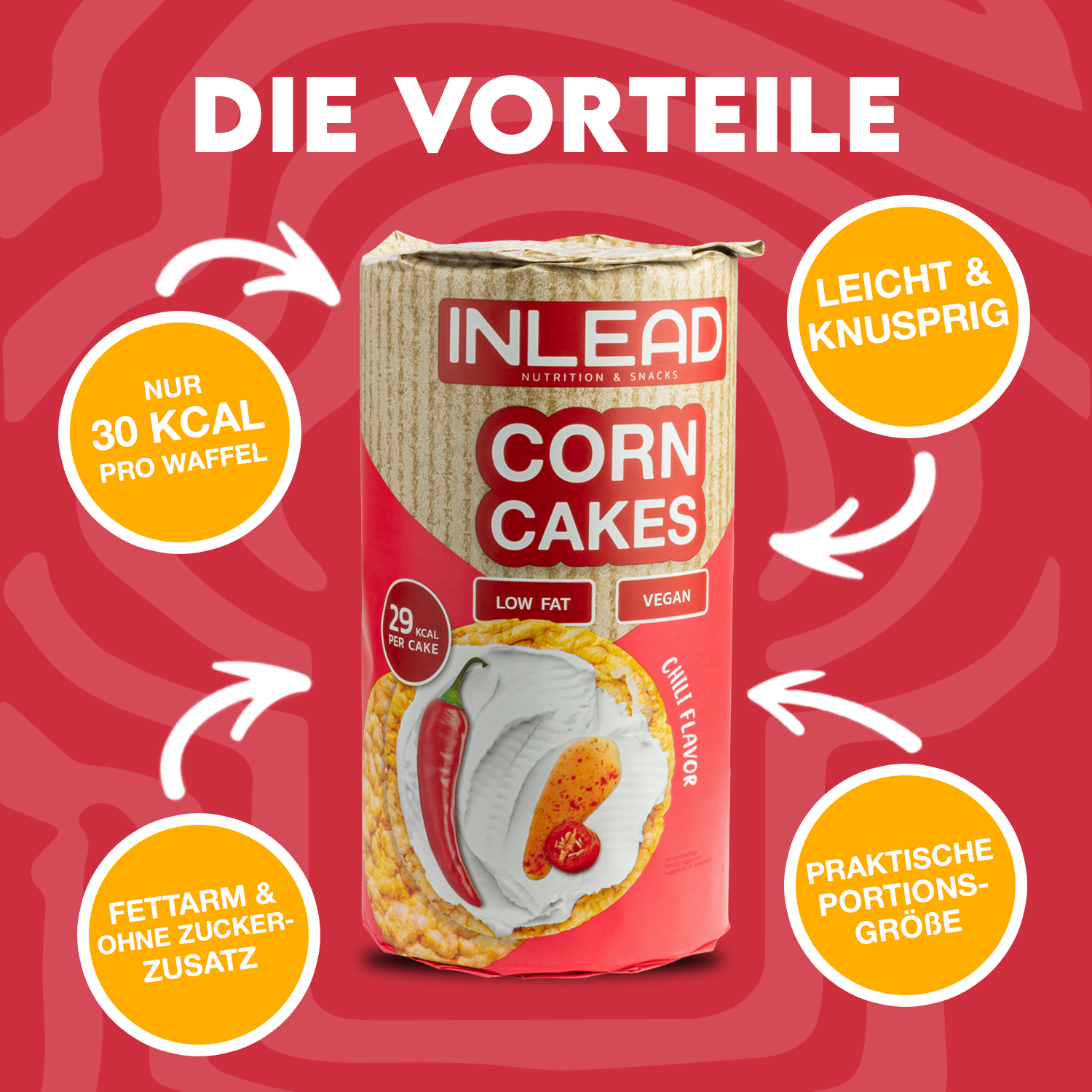 Inlead Corn Cakes - [12er Karton]