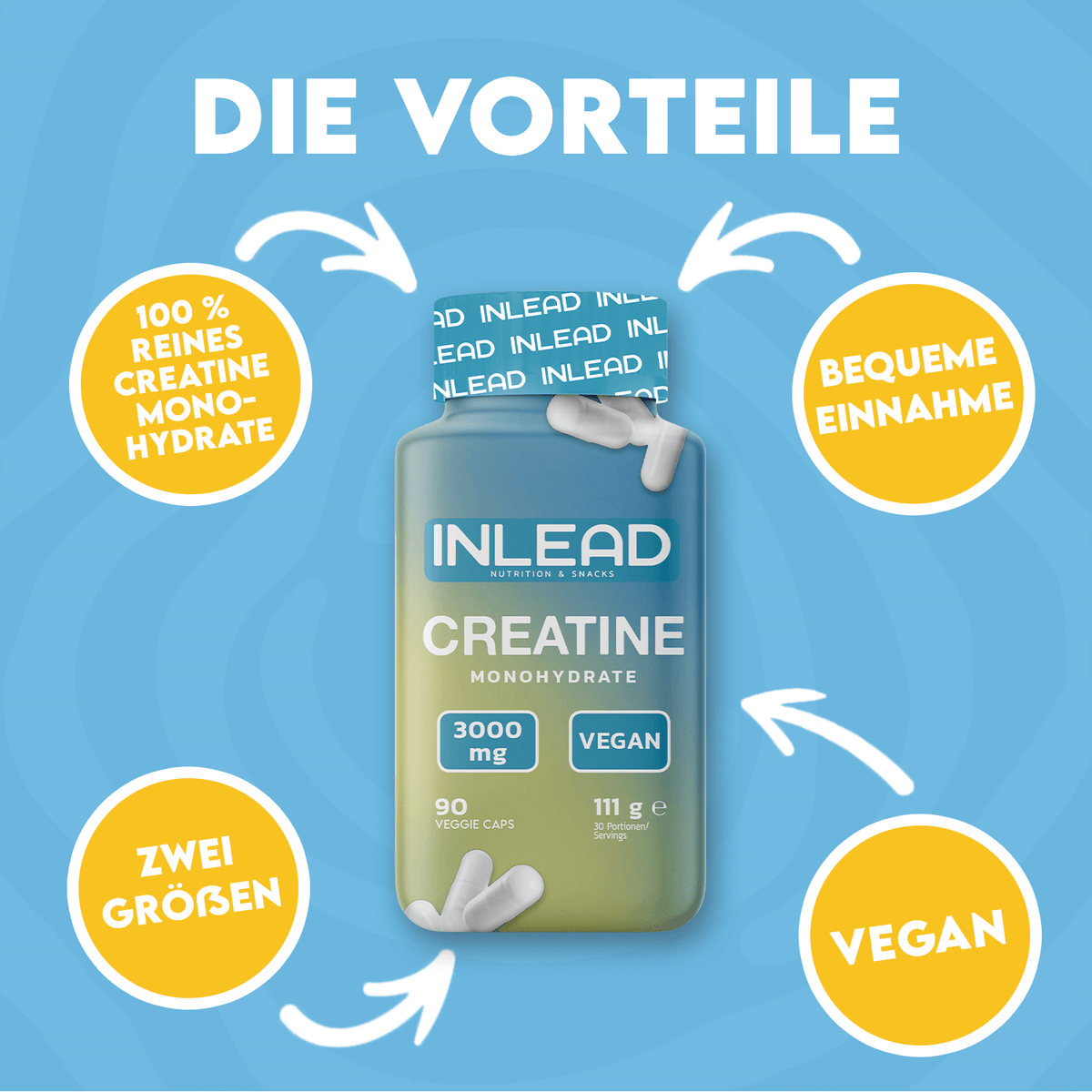 Inlead Creatine Caps