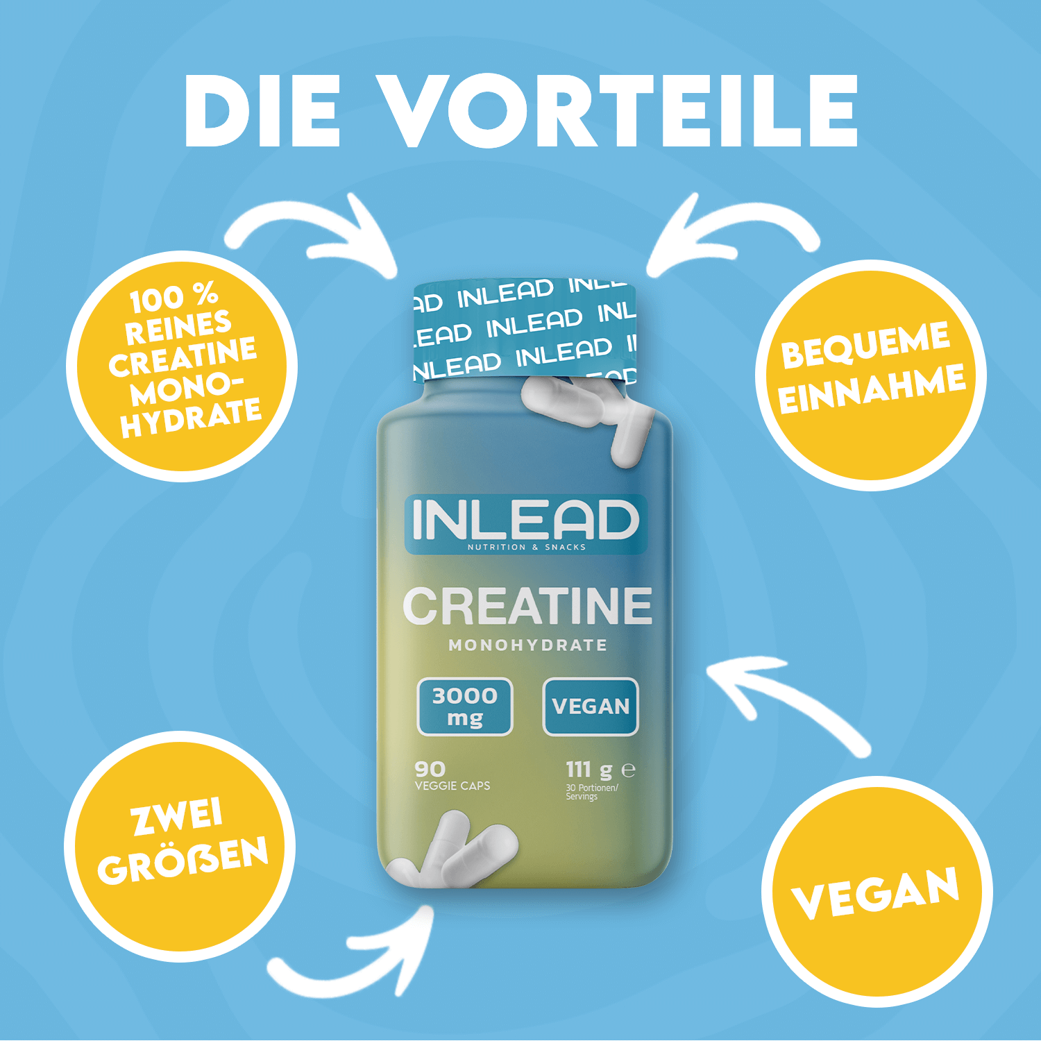 Inlead Creatine Caps
