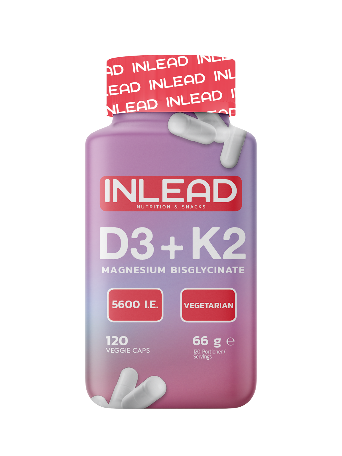 Inlead Vitamin D3 + K2 + Magnesium