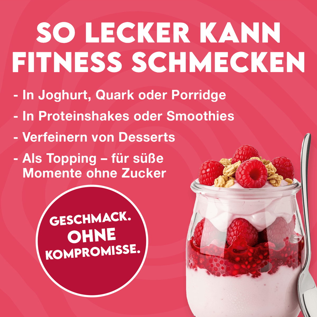 Mehr Geschmack. Weniger Kompromisse.