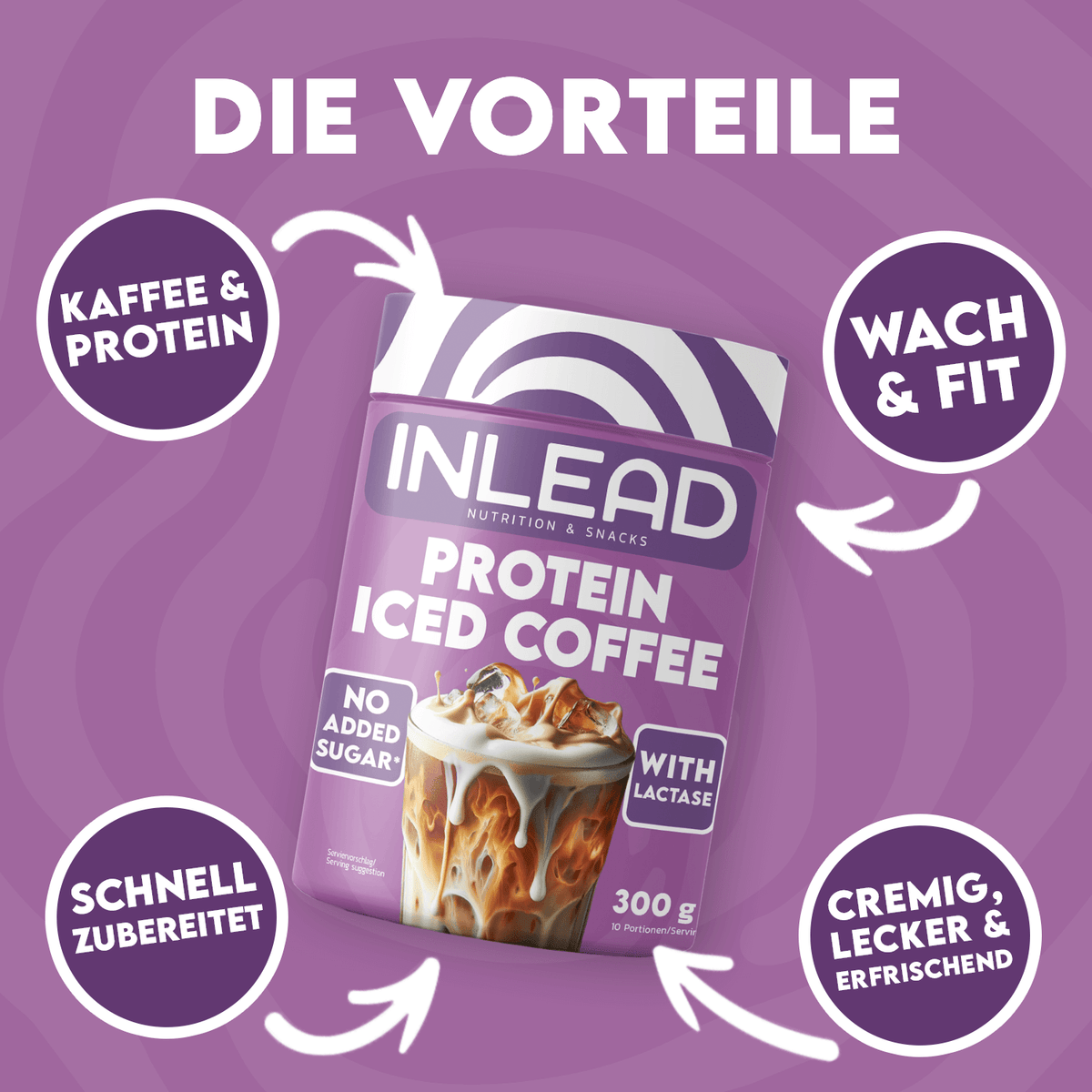 Inlead Protein Iced Coffee