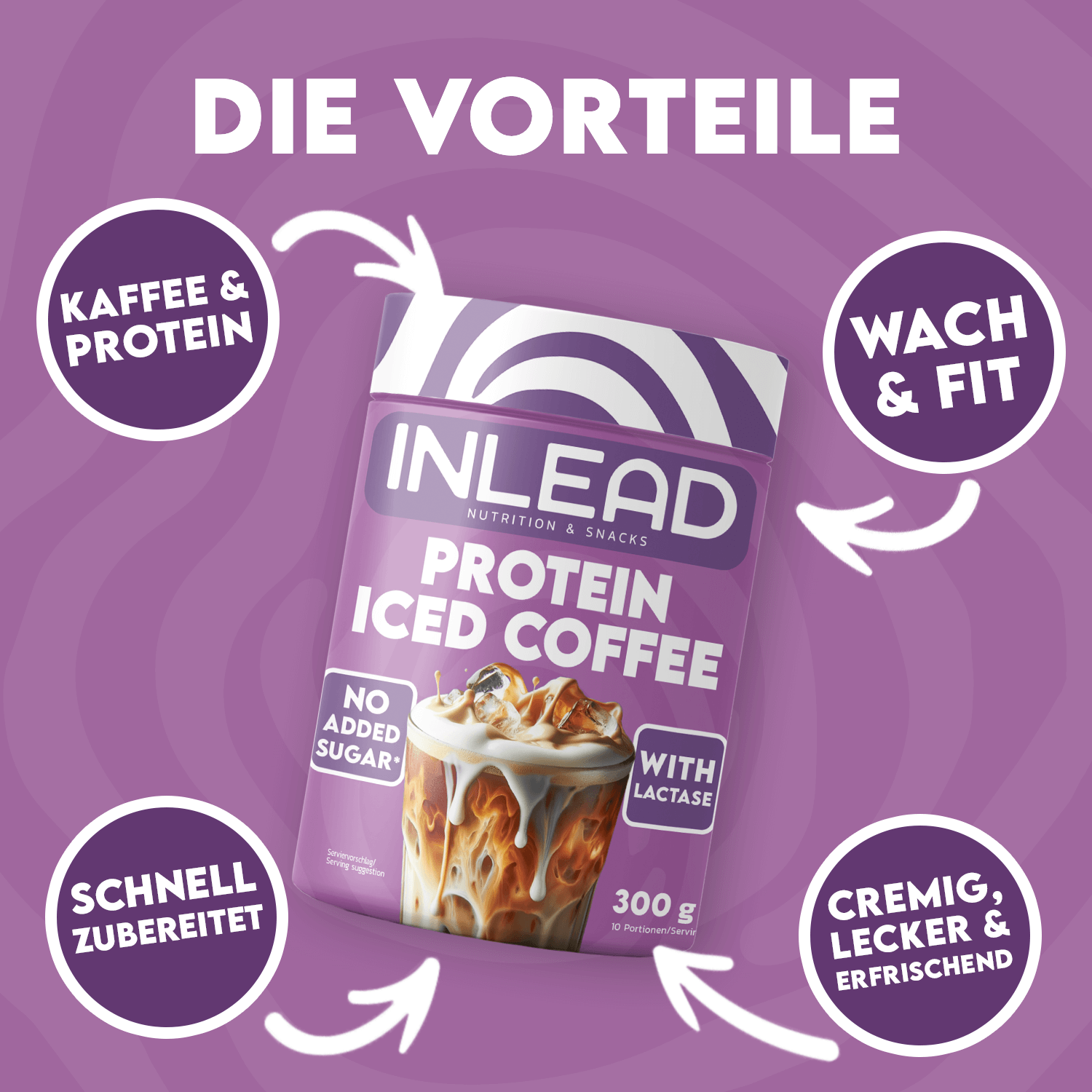 Inlead Protein Iced Coffee