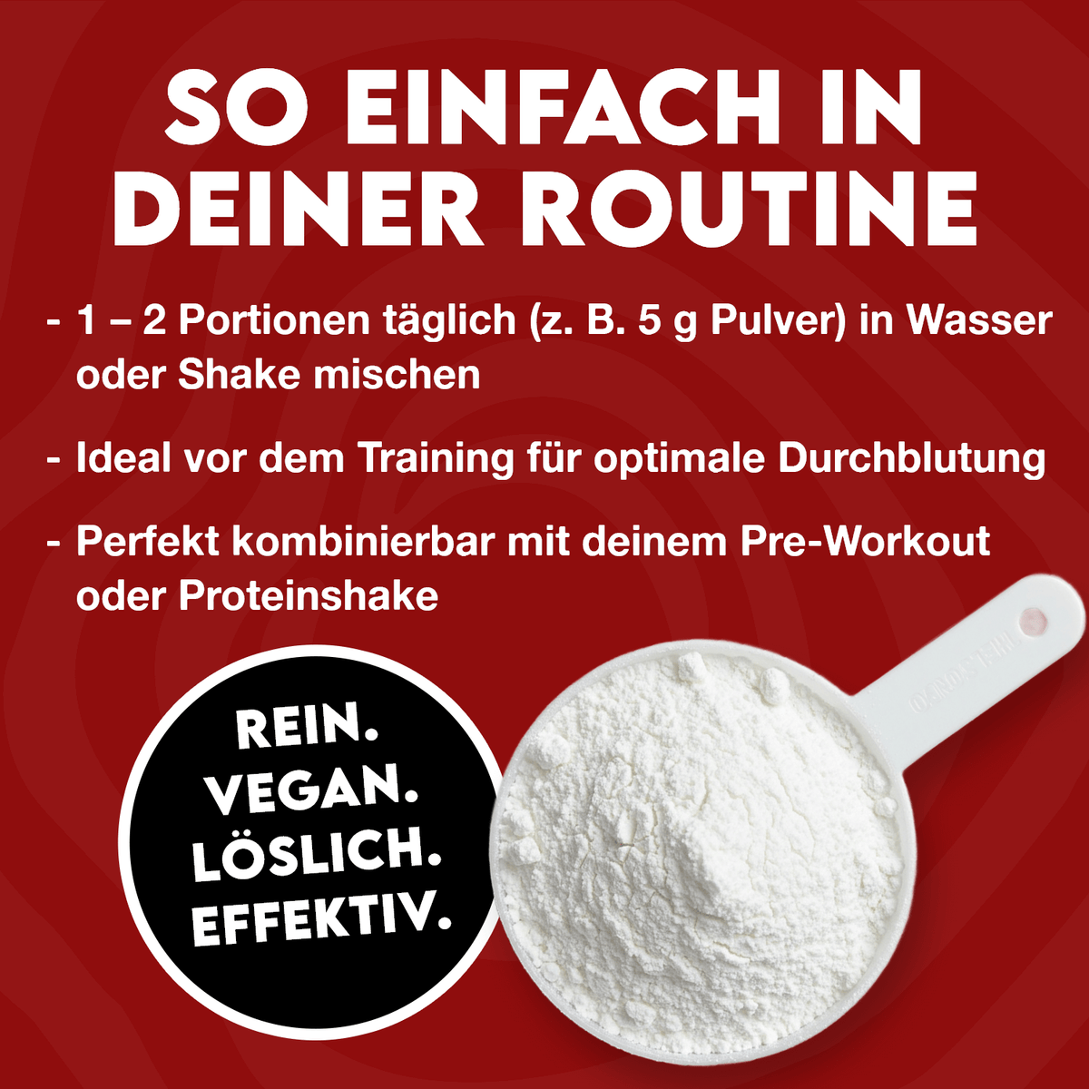 Für aktive Menschen