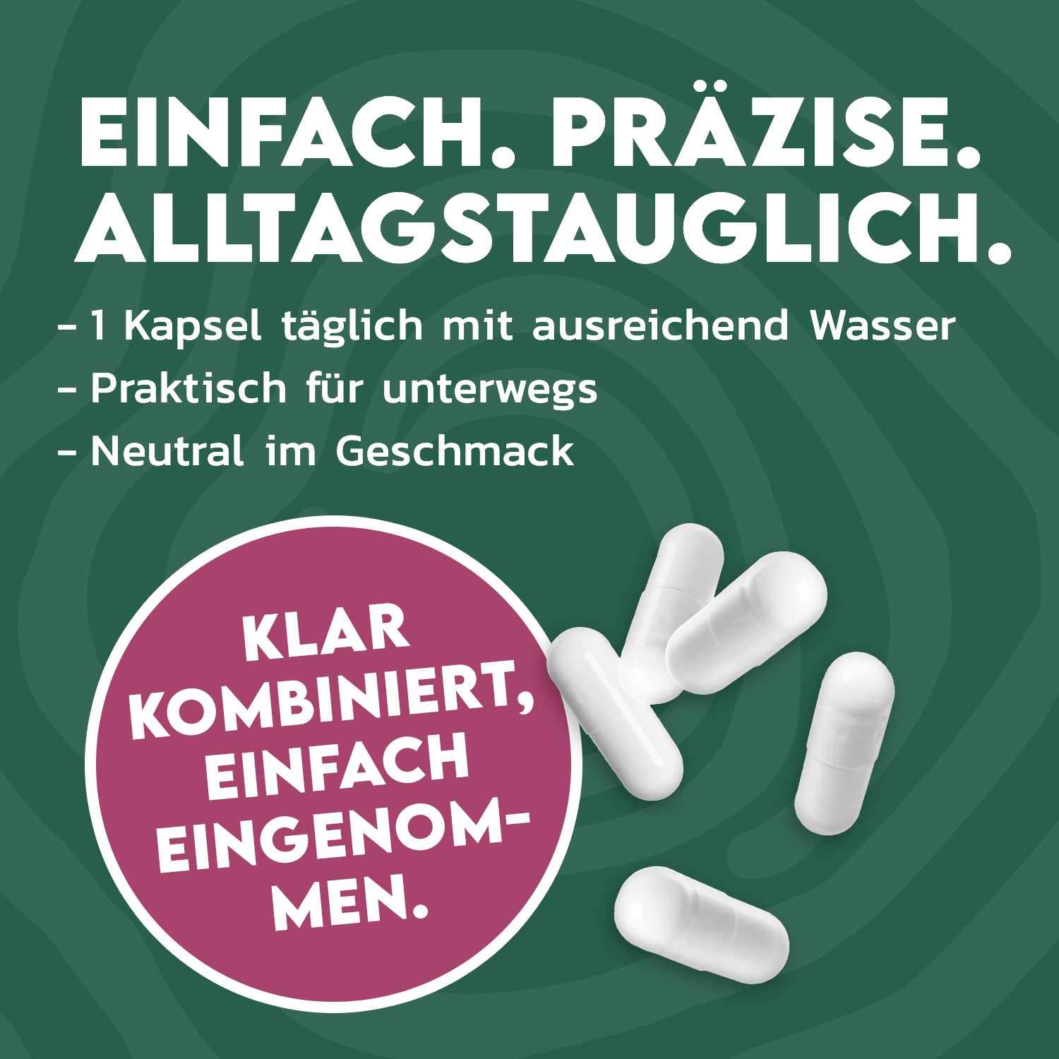 Einfach integriert – jeden Tag.