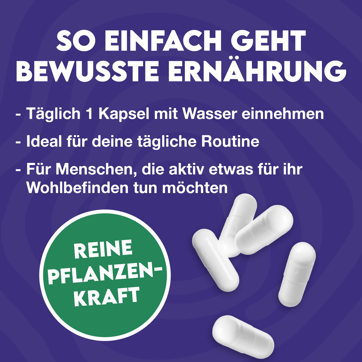 Natürlich. Einfach. Durchdacht.