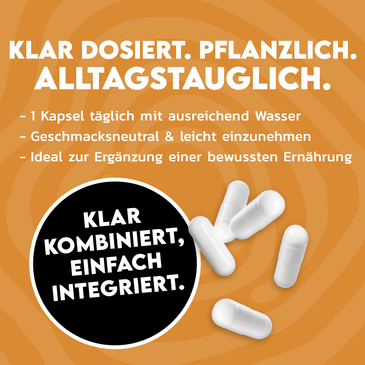 Einfach integriert – jeden Tag.