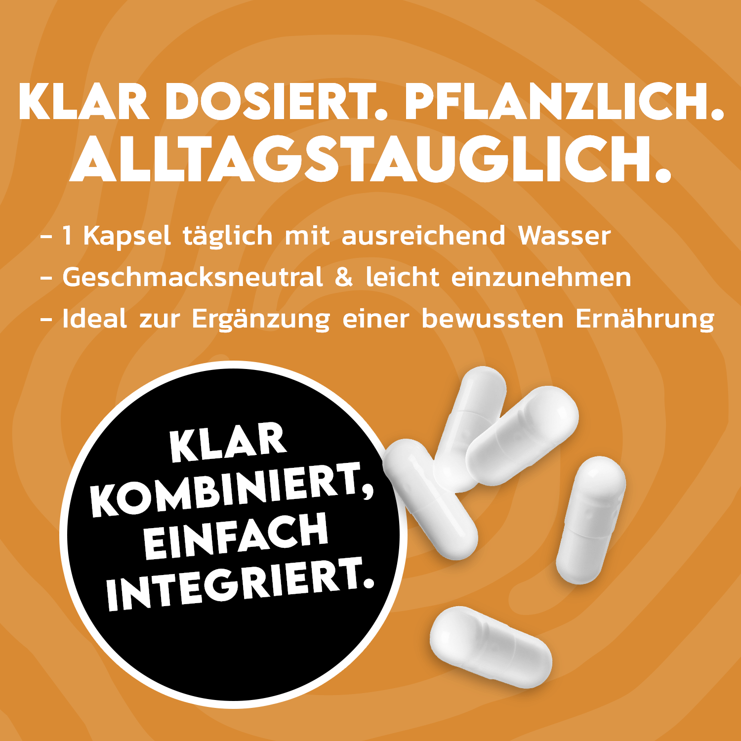 Einfach integriert – jeden Tag.