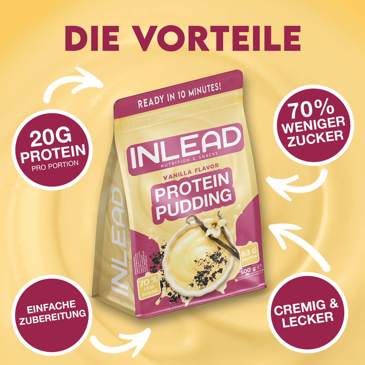 Inlead Protein Pudding