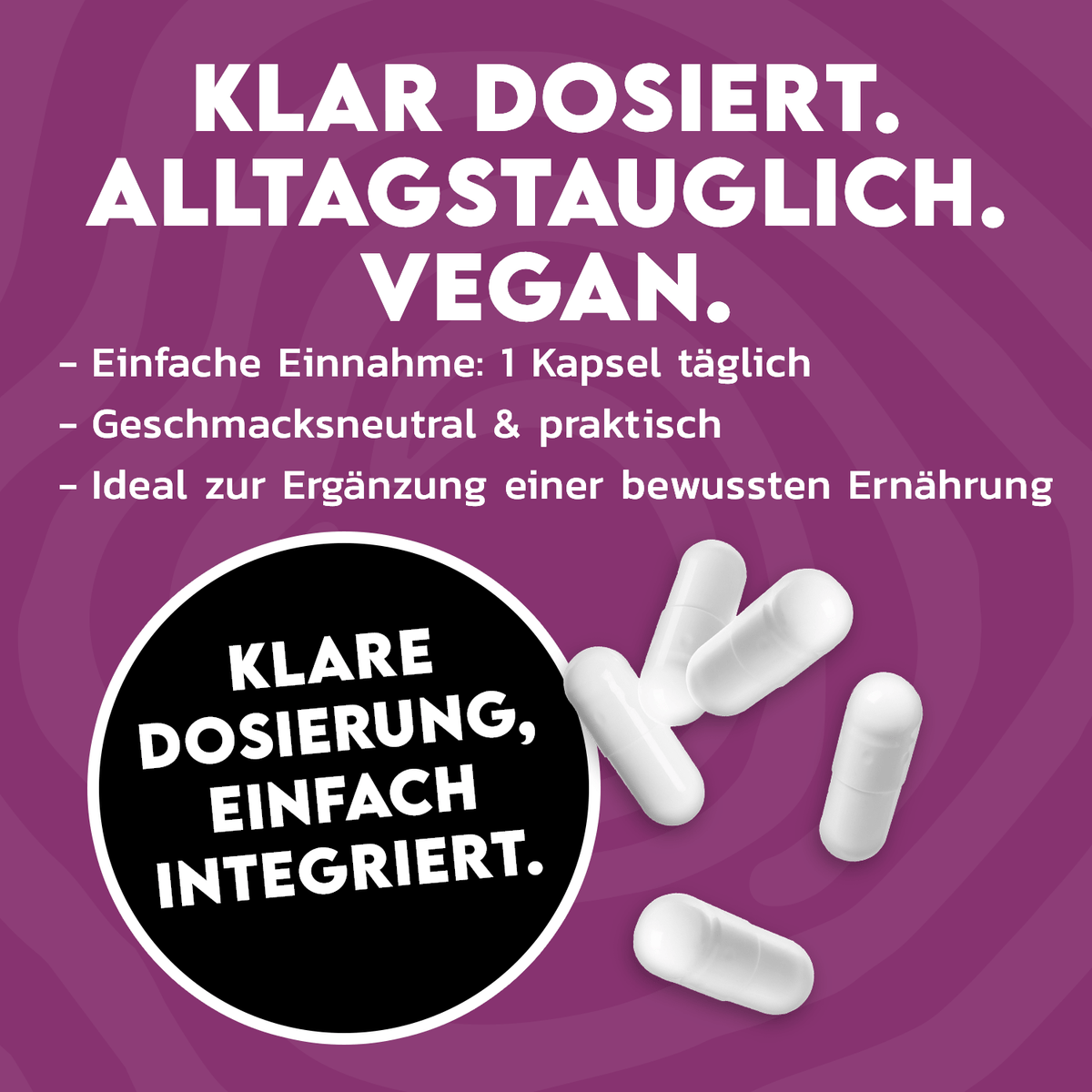 Einfach integriert – jeden Tag.