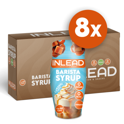 Inlead Barista Syrup - [8er Display] 8 x 65ml Caramel