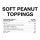 Inlead Soft Peanut Toppings 150 g MHD 31.07.2026
