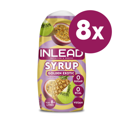 Inlead Squeeze Syrup - [8er Display] 8 x 65ml Golden...