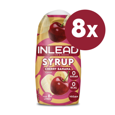 Inlead Squeeze Syrup - [8er Display] 8 x 65ml Cherry...
