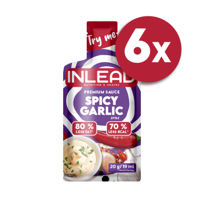 Inlead Premium Sauce Probe  - 6 x 19ml Spicy Garlic Style