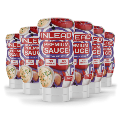 Inlead Premium Sauce - [6er Karton] 6 x 350ml Spicy...