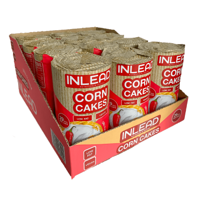 Inlead Corn Cakes - [12er Karton] 12 x 120g Chili Flavor