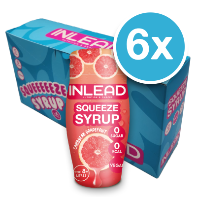 Inlead Squeeze Syrup - [6er Display] 6 x 65ml Caribbean...