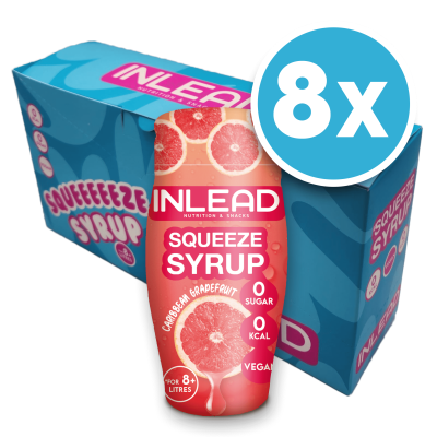 Inlead Squeeze Syrup - [8er Display] 8 x 65ml Caribbean...