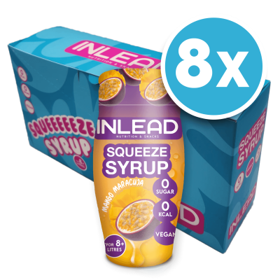 Inlead Squeeze Syrup - [8er Display] 8 x 65ml Mango Maracuja
