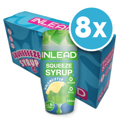 Inlead Squeeze Syrup - [8er Display] 8 x 65ml Waldmeister
