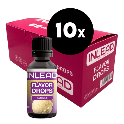Inlead Flavor Drops [10er Karton] 10 x 30ml Vanilla