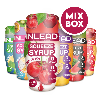 Inlead Squeeze Syrup Mix-Box - [Karton] 6 x 65ml Mix-Box 1