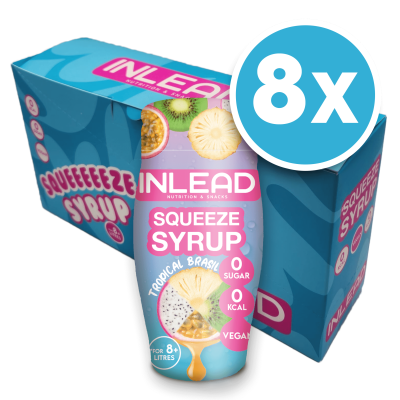 Inlead Squeeze Syrup - [8er Display] 8 x 65 ml Tropical...