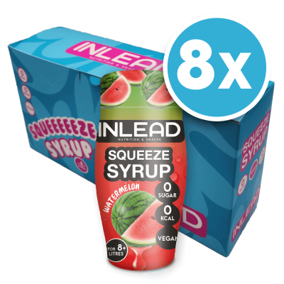 Inlead Squeeze Syrup - [8er Display] 8 x 65 ml Watermelon