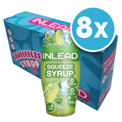 Inlead Squeeze Syrup - [8er Display] 8 x 65 ml Mojito