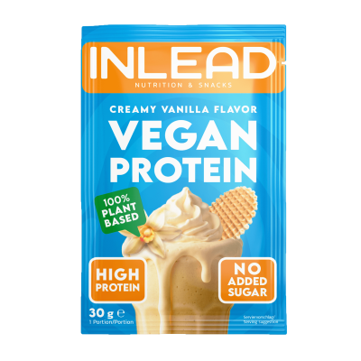 Inlead Vegan Protein Sachet 30g Creamy Vanilla