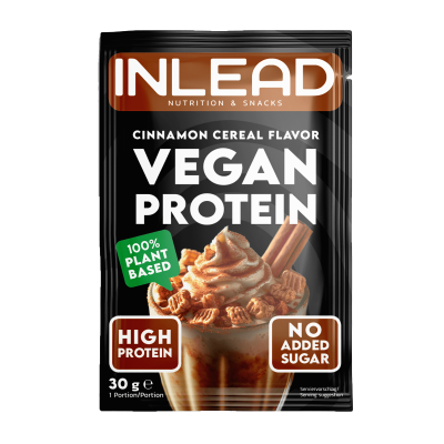 Inlead Vegan Protein Sachet 30g Cinnamon Cereal