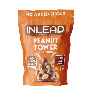 Inlead Peanut Tower 150 g Milk Choc