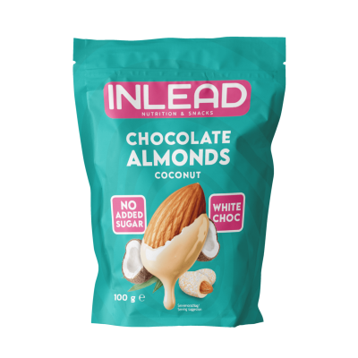 Inlead Chocolate Almonds 100 g White Choc Coconut