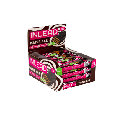 Inlead Wafer Bar - [15er Karton] 15 x 45 g Dark Choc