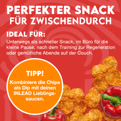 Inlead Protein Chips 50 g Sour Cream & Onion