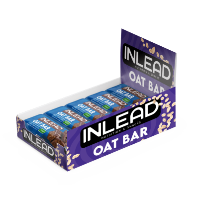 Inlead Oat Bar - [20er Karton] 20 x 100 g Choc Chip Flavor