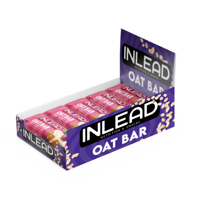 Inlead Oat Bar - [20er Karton] 20 x 100 g Cherry Yogurt...