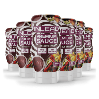 Inlead Premium Sauce - [6er Karton] 6 x 350ml Barbecue Style