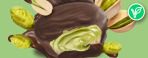 Vegan Pistachio Dark Choc